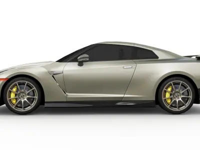 Nissan GT-R 2024 Low-poly 3D model