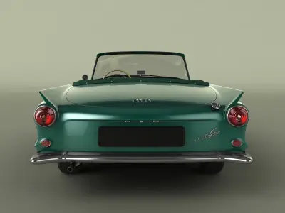 Auto Union 1000 SP Cabriolet 3D model