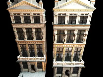 Classic building 3D model buy