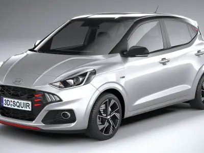 Hyundai i10 N-line 2024 3D model