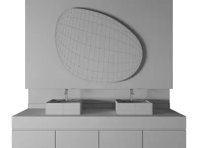 Luxury Bathroom 250 3D model