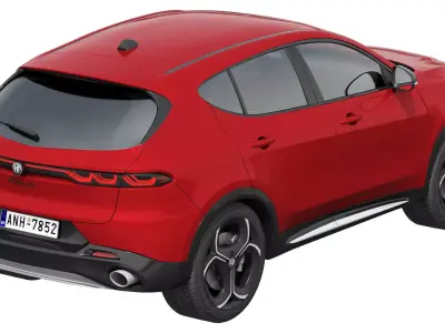 Alfa Romeo Tonale 2026 3D model