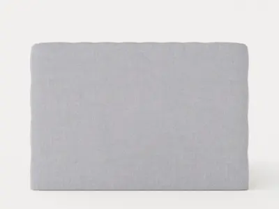 Lucky Complete Bed Package 180x200 Polyeter Diamond Bed Wave Low-poly 3D model