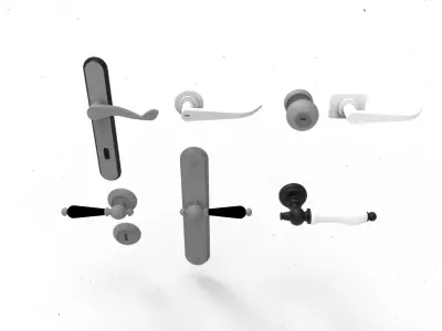 door handle 4 3D model