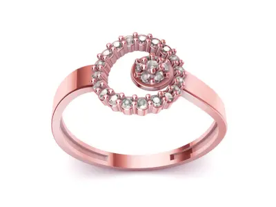 Diamond Ring Free 3D print model 4