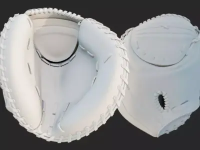 Catchers Glove 3D model