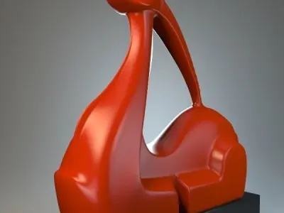 Sculpture Aries P 3D print model