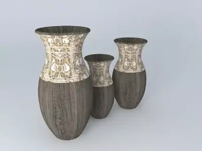 Ceramic decorative vase Free 3D model