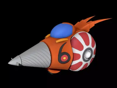 Chibi Driller Car from Casshan 3D print model