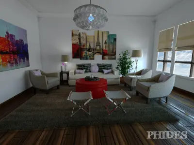 Living Room 3D model
