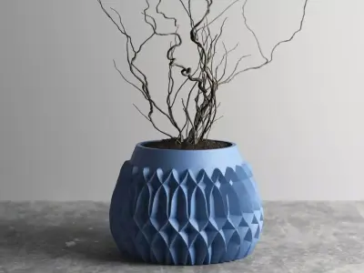 vase 3d print 531 3D print model