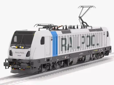 Bombardier TRAXX AC3 Railpool Locomotive 3D model