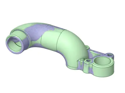 Lister LR1 Manifold Replacement Model - Part No 201 11125 3D print model