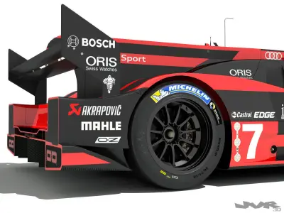 Audi R18 e-tron 2016 3D model