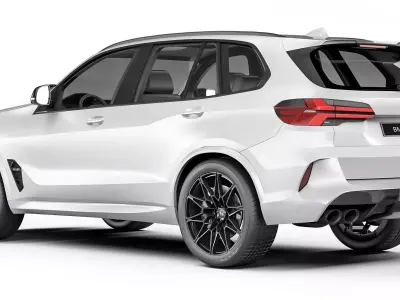 SUV X5M Competition 2024 3D model