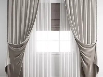 Curtain 502 3D model