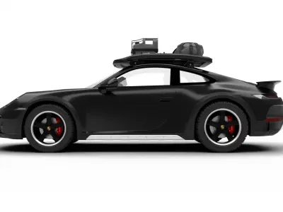 Porsche 911 Dakar 2023  3D model