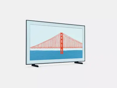 75-inch The Frame TV Art Mode 4K 3D model