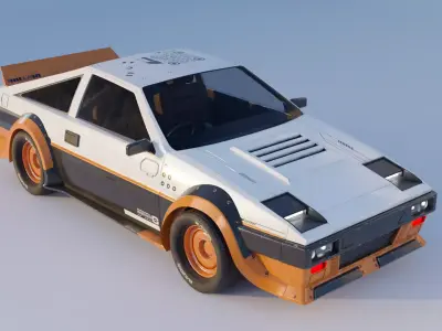 Cyberpunk Factional AE86  3D model