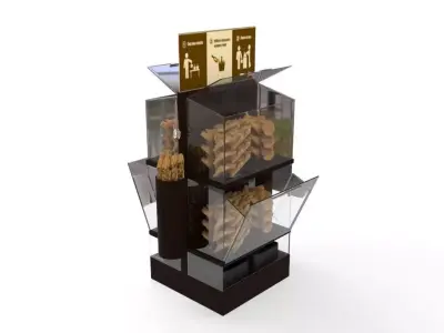 Bread dispenser module 3D model