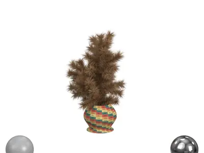 My Texas House Pine Tree Decoration 3D model