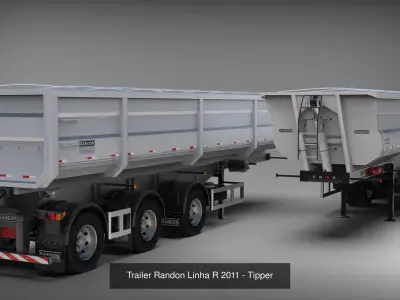 Trucks And Trailers 3D Model Collection