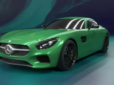 Mercedes-Benz AMG GT 3D model