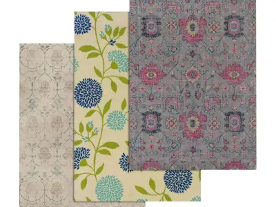 Rug Set 782 3D model
