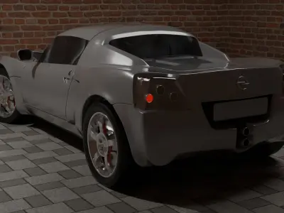 Opel Speedster 2005 3D model