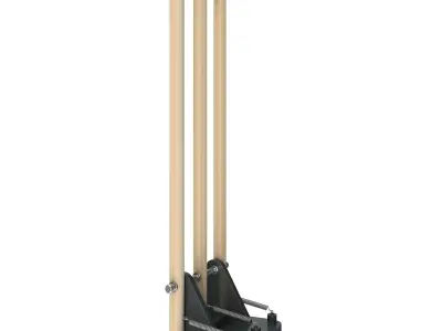 Cricket Wicket 3D model