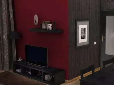 Living room 3D model