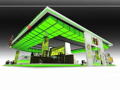 Exhibition - Area - 20X20-3DMAX2011-08 3D model