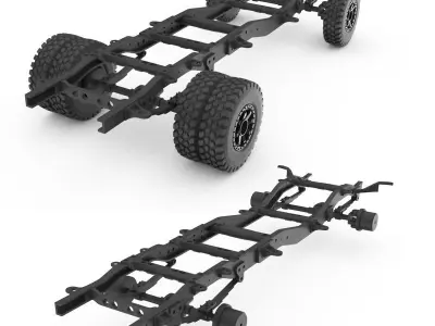 Chasis Chevy K30 3D print model