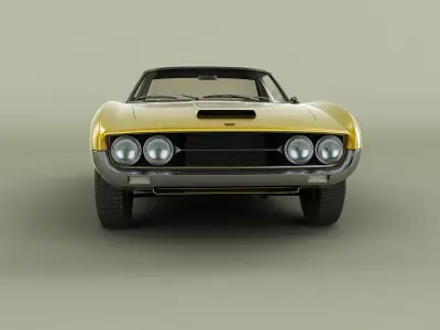 Ghia 450 SS 3D model