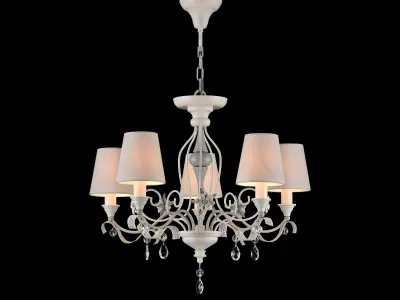Chandelier Floret ARM790-PL-05-W Maytoni Classic Free 3D print model