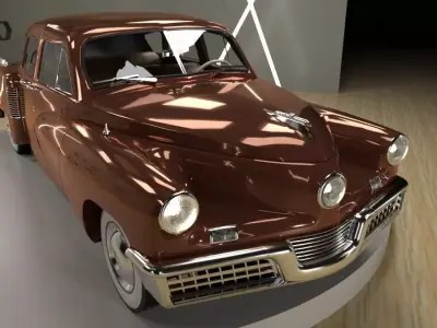 Tucker Torpedo 1948 3D model