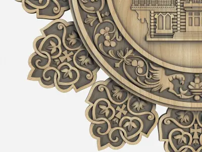 Decor for cnc 3D model