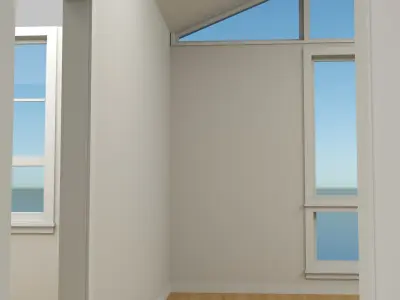 Ranch Style House 6 3D model