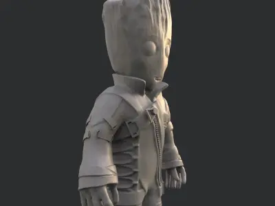 Groot Baby for 3d printing 3D print model