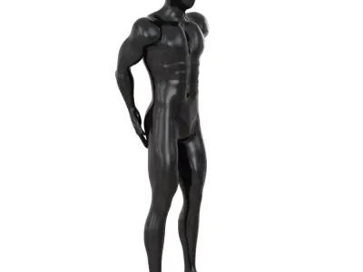 Male abstract mannequin 154 3D model