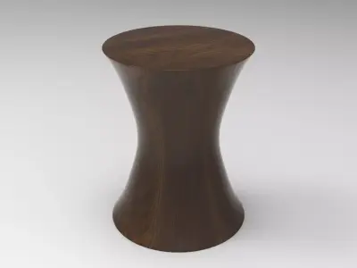Huha Stool Low-poly 3D model