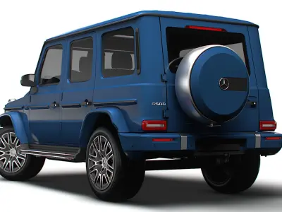 Mercedes Benz G 500 Manufaktur 2024 3D model