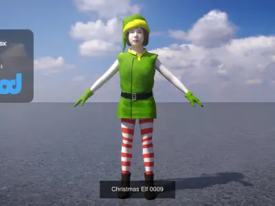 Christmas Megapack 3D Model Collection