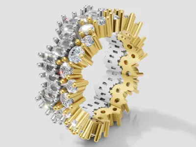 Ring Thorn 3D print model C91 3D print model