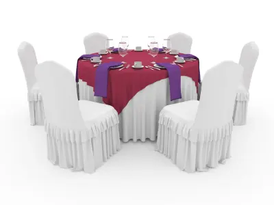 Collection Banquet Table and Chair 08