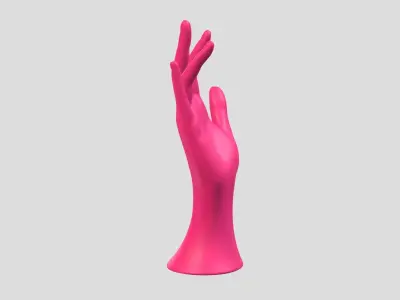 Jewelry Hand Holder 3D print model