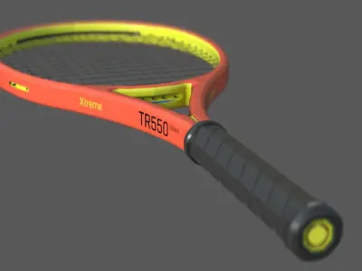 Tennis racket 3D model