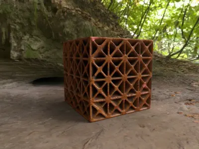 Home Furniture Block Uv Unwrapped 3D print model