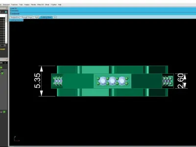 Luxury Geometric Diamond Men Ring  3283 3D print model