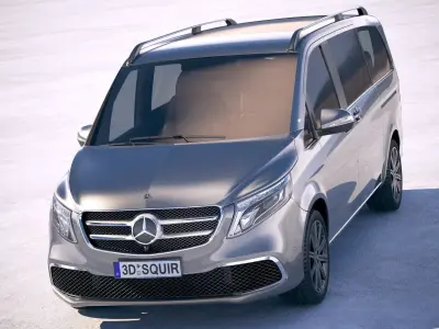 Mercedes-Benz V-Class 2020 3D model